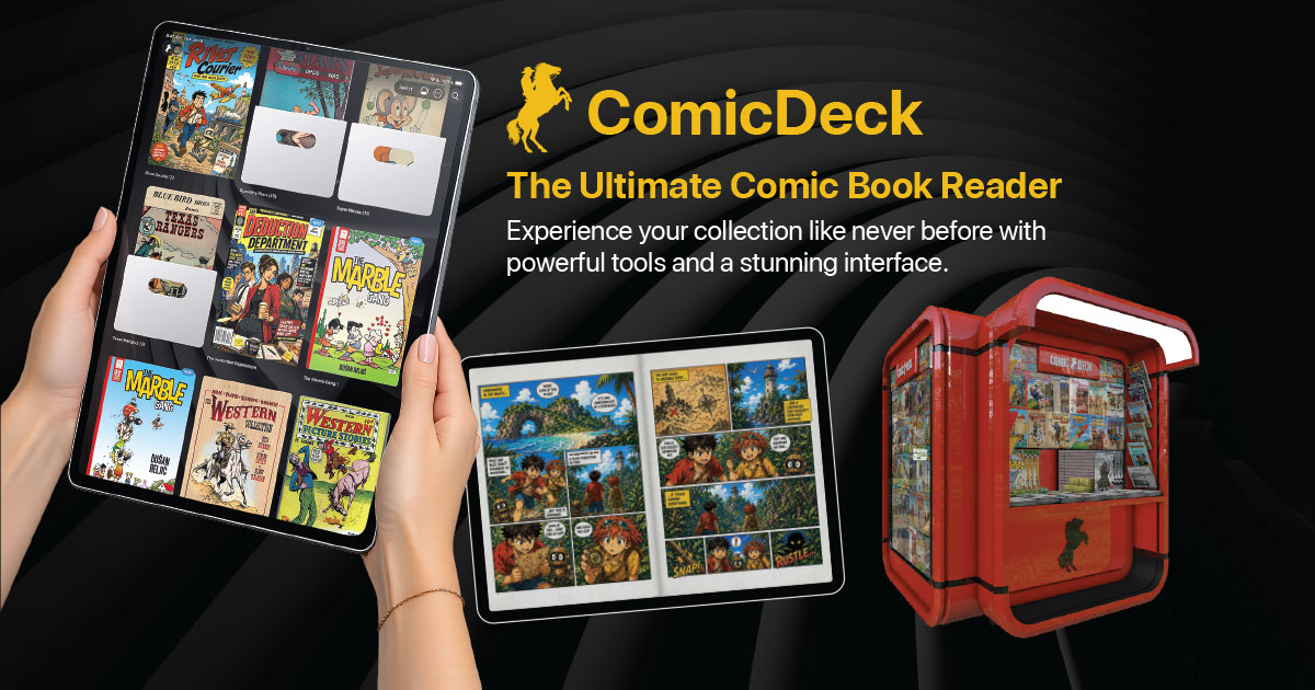 ComicDeck | Ultimate Comic Reader App for iOS & Mac
